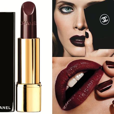 chanel rouge noir 2018|Chanel Rouge noir lipstick dupe.